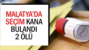 Malatya’da Seçim Kana Bulandı: 2 Ölü