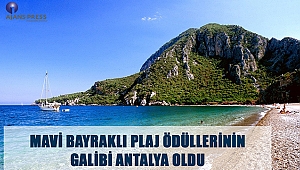 Mavi bayrak plaj ödülleri sahiplerini buldu