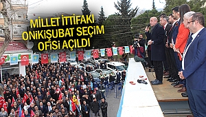 Millet İttifakı Onikişubat Seçim Ofisi Açıldı