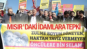 Mısır'daki İdamlara Tepki