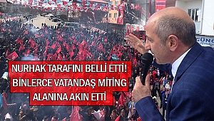 Nurhak tarafını belli etti! Binlerce vatandaş miting alanına akın etti