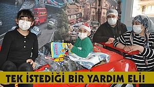 O Sadece bir yardım eli bekliyor!