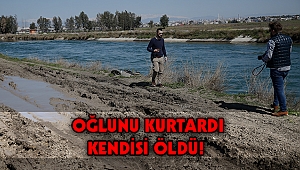 Oğlunu kurtardı ama kendisi hayata veda etti