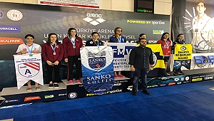 Sanko Okulları Sporcusu Yüzmede Türkiye Birincisi Oldu