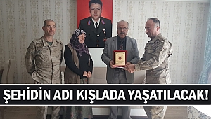 Şehidin adı kışlada yaşatılacak!