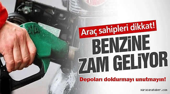 Yeni zam geliyor!