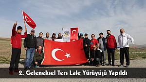2. Geleneksel Ters Lale Yürüyüşü Yapıldı