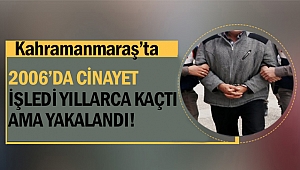 2006'da cinayet işledi 2019'da yakalandı