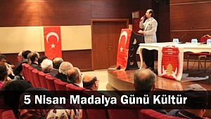 5 Nisan Madalya Günü Kültür Şöleni Ödülleri