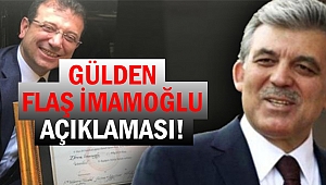 Abdullah Gül’den Ekrem İmamoğlu açıklaması