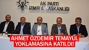 Ahmet Özdemir temayül yoklamasına katıldı!