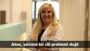 Akne, yalnızca bir cilt problemi değil