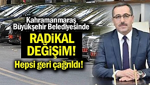Büyükşehirde radikal karar!