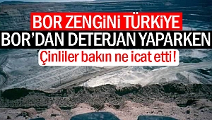 Çinli bilim insanlarından çığır açacak bor projesi!