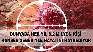 Dünyada Her Yıl 8.2 Milyon Kişi Kanser Sebebiyle Hayatını Kaybediyor
