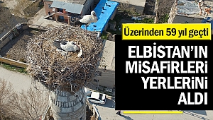 Elbistan’ın 59 yıldır misafiri oluyorlar!