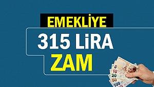 Emekliye 315 TL