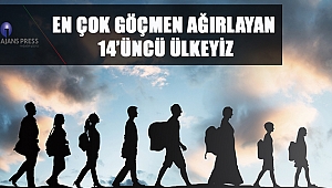 En çok göçmen ağırlayan ülkelerden biriyiz