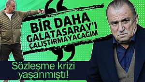 Fatih Terim'den olay açıklama 'Asla Galatasaray'da çalışmayacağım'