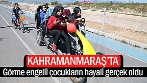 Görme engelli çocukların hayali gerçek oldu! 