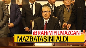 İbrahim Yılmazcan, Mazbatasını Aldı