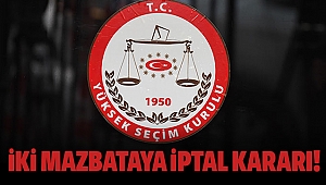 İki mazbataya iptal kararı!
