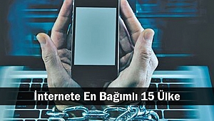 İnternete En Bağımlı 15 Ülke