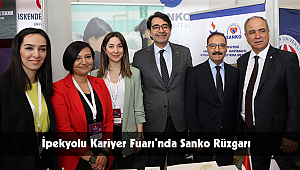 İpekyolu Kariyer Fuarı’nda Sanko Rüzgarı