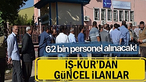 İŞKUR’dan 62 bin 141 güncel iş ilan