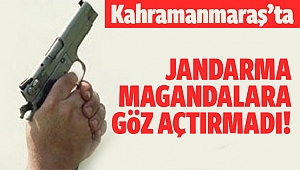 Jandarma magandalara göz açtırmadı!