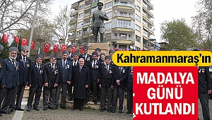 Kahramanmaraş'a İstiklal Madalyası verilişinin 94. yıl dönümü törenle kutlandı