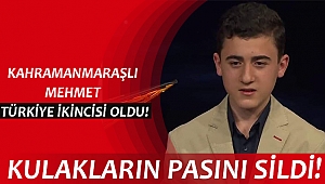 Kahramanmaraşlı Mehmet Kulakların Pasını Sildi!