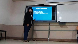 Kanser konulu bilgilendirme toplantısı yapıldı