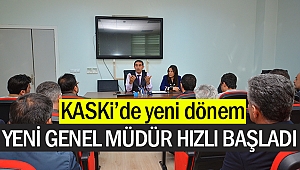KASKİ’de yeni dönem!