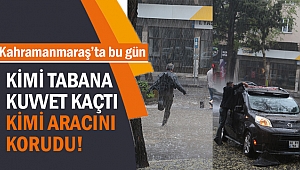 Kimi tabana kuvvet kaçtı, kimi aracını korudu!