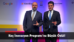 Koç İnovasyon Programı’na Büyük Ödül!