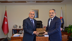 Konya Selçuk Üniversitesi Rektörü Şahin’in Üniversitemiz Rektörü Can’ı Ziyareti 