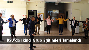 KSÜ’de İkinci Grup Eğitimleri Tamalandı