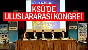 KSÜ’de Uluslararası kongre!