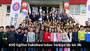 KSÜ Eğitim Fakültesi’nden Türkiye’de bir İlk