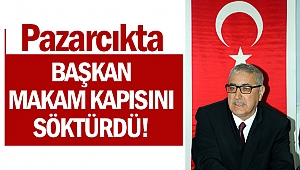 Makam Odasının Kapısını Söktürdü