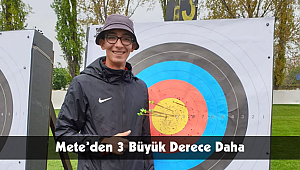 Mete’den 3 Büyük Derece Daha