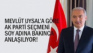Mevlüt Uysal’a göre Ak Parti seçmeni soy adına bakınca anlaşılıyor