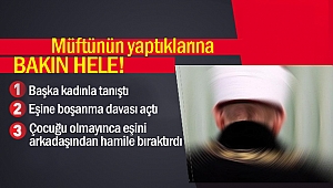 Müftünün yaptıkları ağızları açık bıraktı
