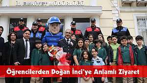 Öğrencilerden Doğan İnci’ye Anlamlı Ziyaret