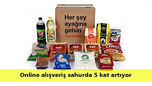 Online alışveriş sahurda 5 kat artıyor