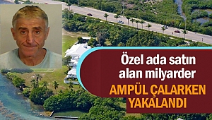 Özel ada satın alan milyarder ampul çalarken yakalandı
