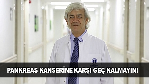PANKREAS KANSERİNE KARŞI GEÇ KALMAYIN!
