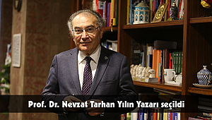 Prof. Dr. Nevzat Tarhan Yılın Yazarı seçildi