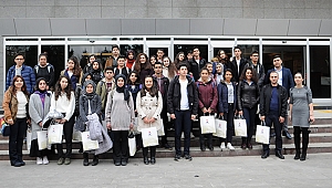 Sanko öğrencileri bilgilendirdi